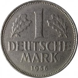 ФРГ 1 марка 1956 год (D)