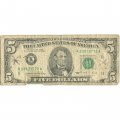 США 5 долларов 1988 год - K - G