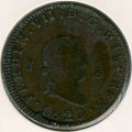 Испания 8 мараведи 1820 год