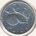 Италия 1 лира 1950 год