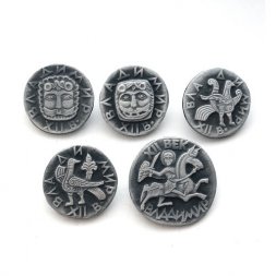 Набор из 5 значков Владимир XII век
