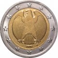Германия 2 евро 2010 год - Орёл (F)
