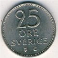 Швеция 25 эре 1964 год