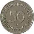 ФРГ 50 пфеннигов 1991 год (D)