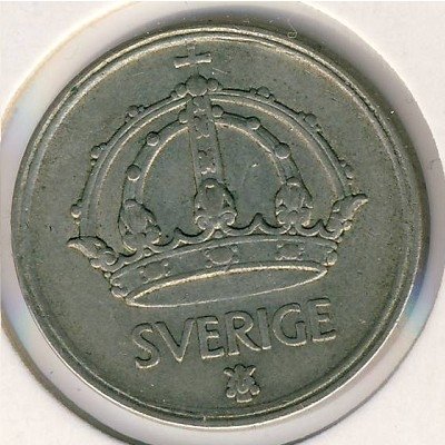 Швеция 50 эре 1944 год