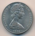Новая Зеландия 1 доллар 1974 год - X Британские Игры Содружества
