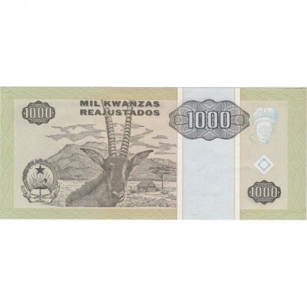 Ангола 1000 кванза 1995 год - UNC