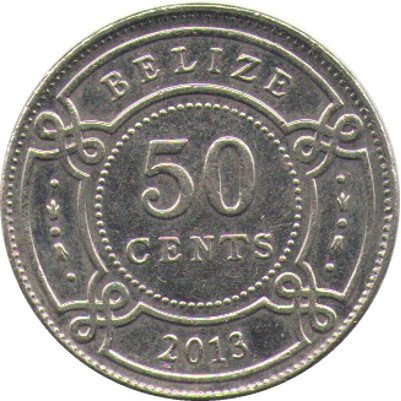 Белиз 50 центов 2013 год