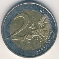 Люксембург 2 евро 2008 год