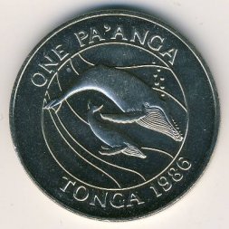 Тонга 1 паанга 1986 год