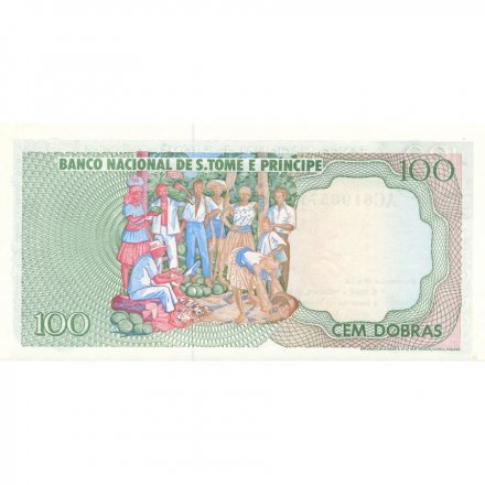 Сан-Томе и Принсипи 100 добра 1982 год - UNC