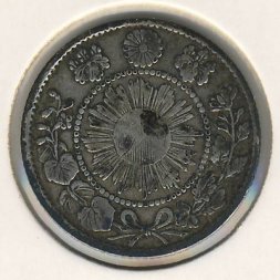 Япония 10 сен 1870 год