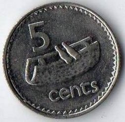 Фиджи 5 центов 1995 год
