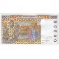 Кот-д`Ивуар 1000 франков 2002 год (A) - UNC