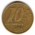 Бразилия 10 сентаво 1999 год - Педру I
