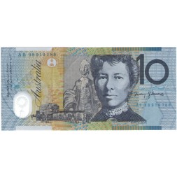 Австралия 10 долларов 2008 год - VF