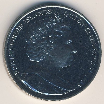 Виргинские острова 1 доллар 2006 год - Дельфины