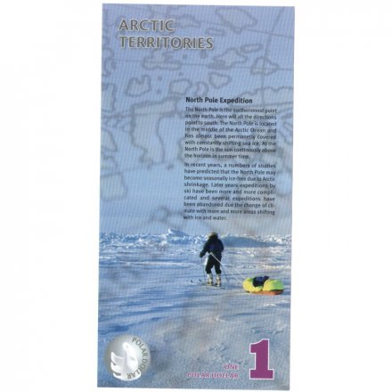 Арктические территории - 1 полярный доллар 2011-2012 год - Песцы UNC
