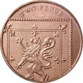 Великобритания 2 пенса 2010 год BU