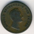 Баден 1 крейцер 1832 год