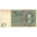 Веймарская республика 10 рейхсмарок 1929 год - VF