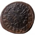 Денга 1707 год Пётр I (1699 - 1725) - VF+