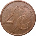 Италия 2 евроцента 2003 год