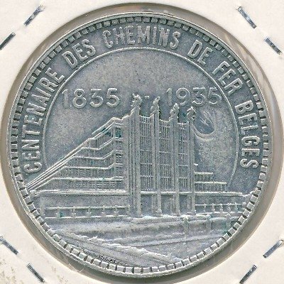 Бельгия 50 франков 1935 год