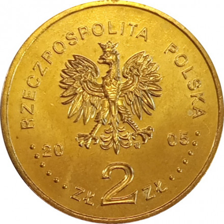 Польша 2 злотых 2005 год - Константы Ильдефонс Галчиньский