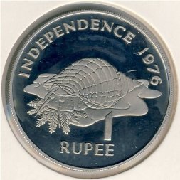 Сейшелы 1 рупия 1976 год