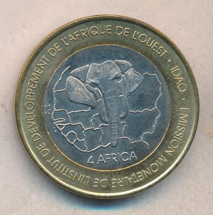 Сенегал 6000 франков КФА 2006 год