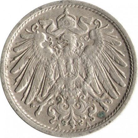 Германия 10 пфеннигов 1910 год (A)