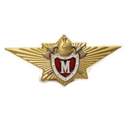 Знак Классный специалист МЧС (Мастер) - для сотрудников ФПС ГПС, с удостоверением