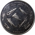 Гибралтар 1 крона 2003 год - 100 лет первому полету самолета