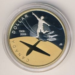 Канада 1 доллар 2009 год