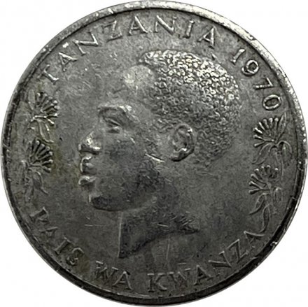 Танзания 50 сенти 1970 год