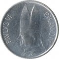 Ватикан 2 лиры 1966 год