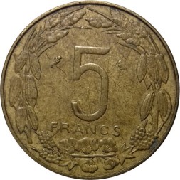 Французская Экваториальная Африка 5 франков 1962 год