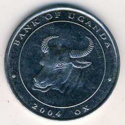 Уганда 100 шиллингов 2004 год