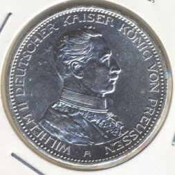 Пруссия 3 марки 1914 год