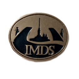Значок IMDS. Международный военно-морской салон (на цанге)
