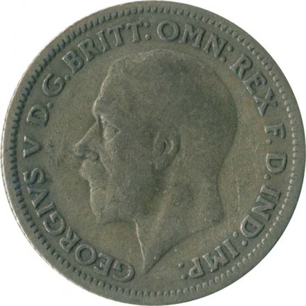 Великобритания 6 пенсов 1930 год