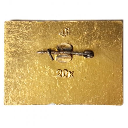 Значок Ленинград. Смольный. Ленин