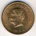 Мексика 5 сентаво 1944 год