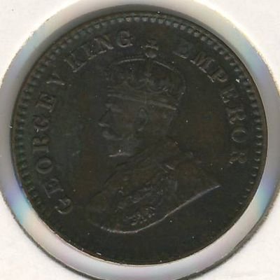 Британская Индия 1/12 анны 1920 год