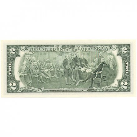США 2 доллара 2003 год - D - UNC
