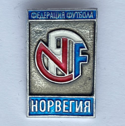 Значок. Федерация Футбола. Норвегия