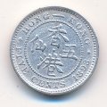 Гонконг 5 центов 1893 год