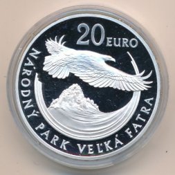 Словакия 20 евро 2009 год
