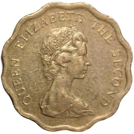 Гонконг 20 центов 1983 год